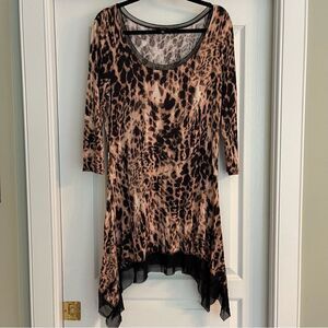 Cupio Cheetah Print Dress or Top!